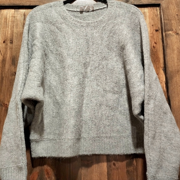 Lovely Grey Double Zero Sweater - Picture 2 of 8